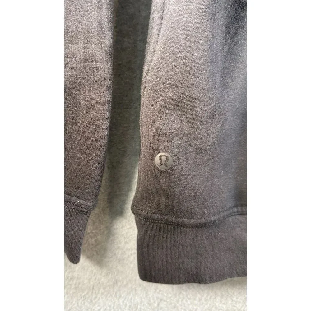 LULULEMON Sweatshirt Womens‎ Size 4 All Yours Hoodie Fleece Workout Pullover